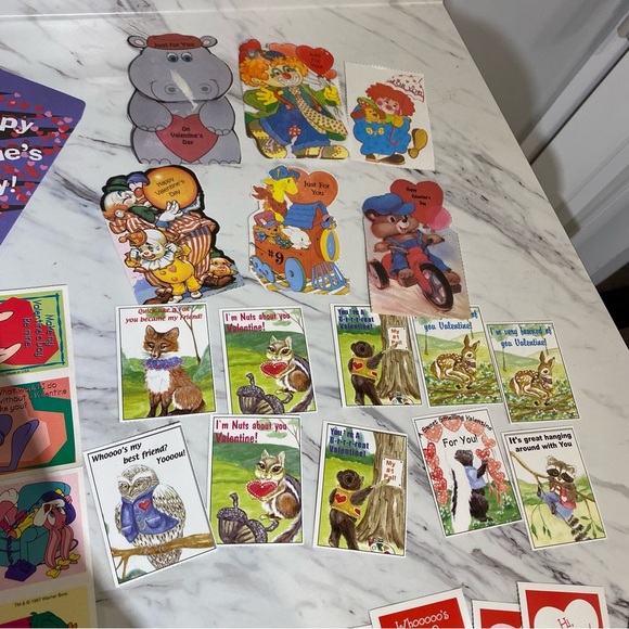 Vintage Looney Toons Valentines Day Cards lot 1997 Warner Bros - Picture 2 of 15